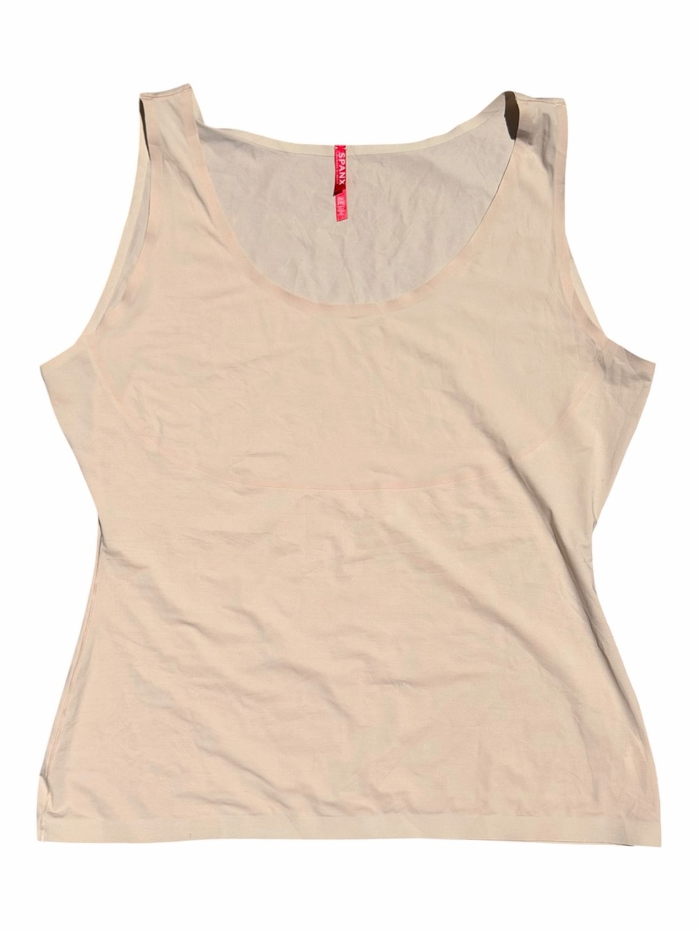 SPANX Thinstincts Shaping Tank Womens 2X Soft Nude Scoop Neck Plus Size